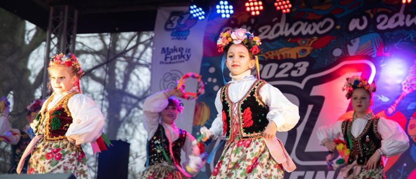 Zabawa w szczecińskim sztabie WOŚP w Ogrodach Śródmieście
