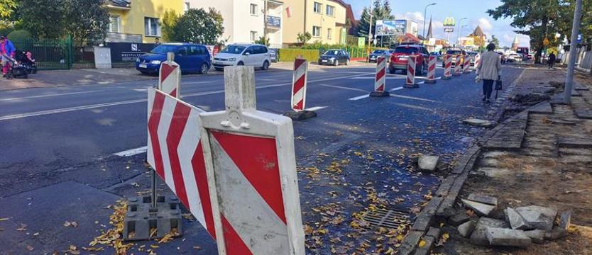 W Stargardzie remontują kolejną zatokę. Są utrudnienia