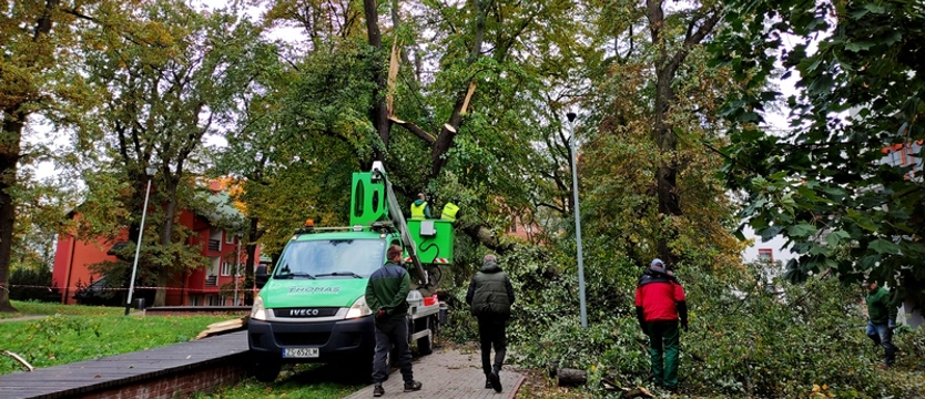 Nieźle dmuchnęło. Ponad tysiąc interwencji strażaków