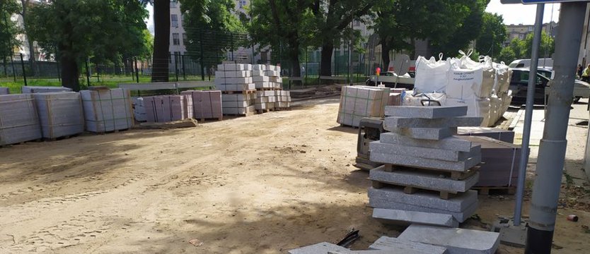 Trwa przebudowa ulic w okolicy Turzyna