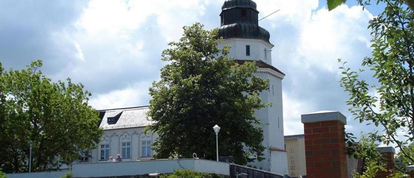 Miasteczko nad Zalewem Szczecińskim