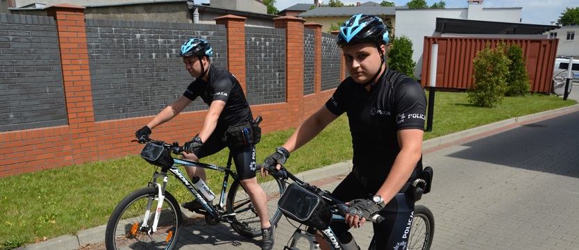 Patrole rowerowe wyjechały na drogi