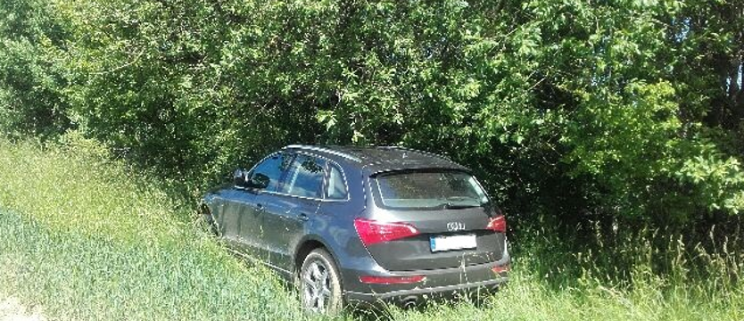 Policjanci ścigali złodziei audi, bmw zajeżdżał im drogę