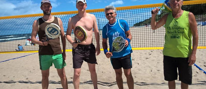 Tenis plażowy na rozgrzewkę