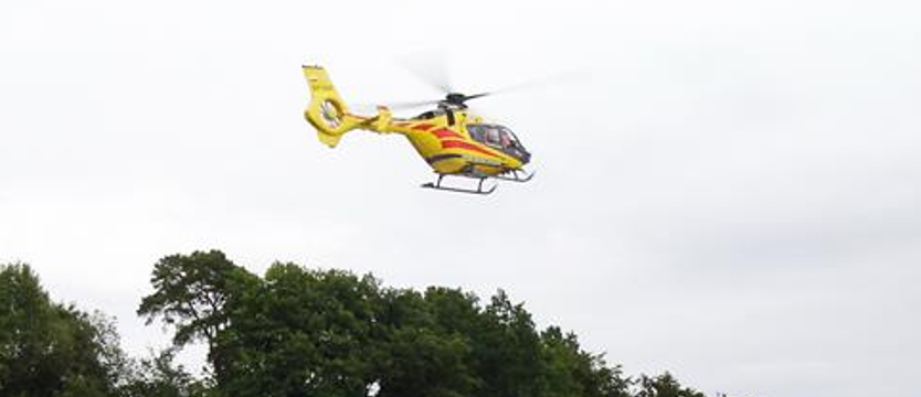 Fatalny błąd traktorzysty. Mężczyzna w stanie ciężkim