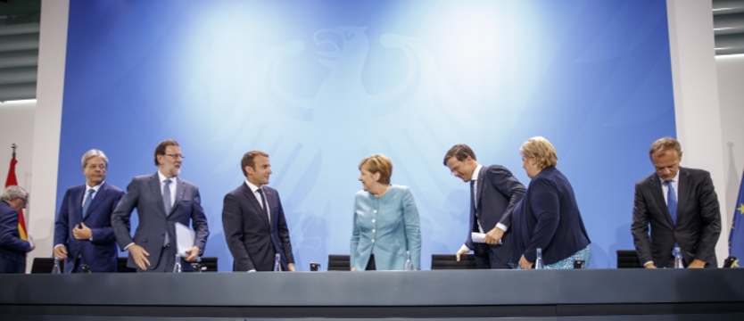 Merkel krytykuje protekcjonizm Trumpa