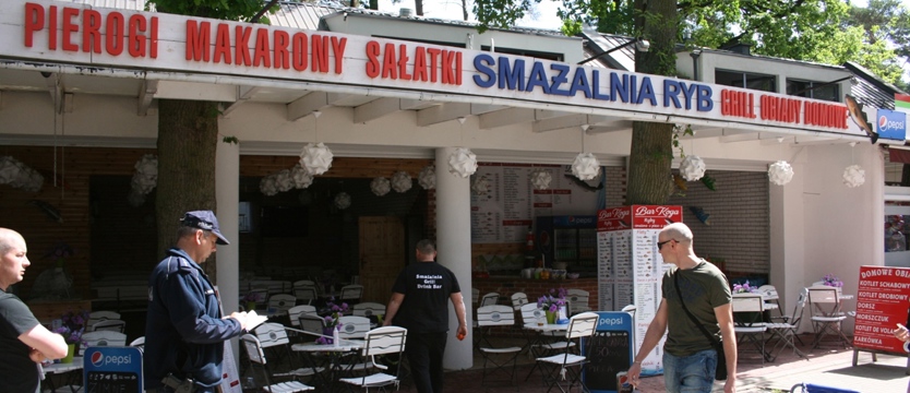 Spłonęło zaplecze smażalni