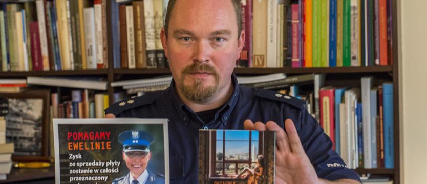 Płyta szczecińskiego policjanta ze szczególną dedykacją