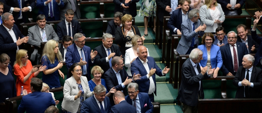 Awantura w Sejmie o KRS