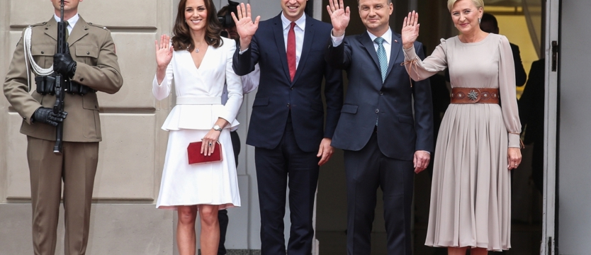 Przyjęcie brytyjskiej pary książęcej