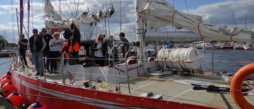 Selma z lodowatych mórz w dąbskiej marinie