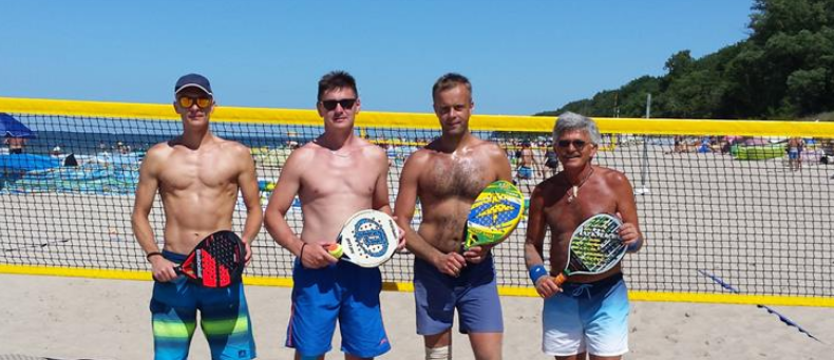 Emocje na plaży. Siatkówka i... tenis
