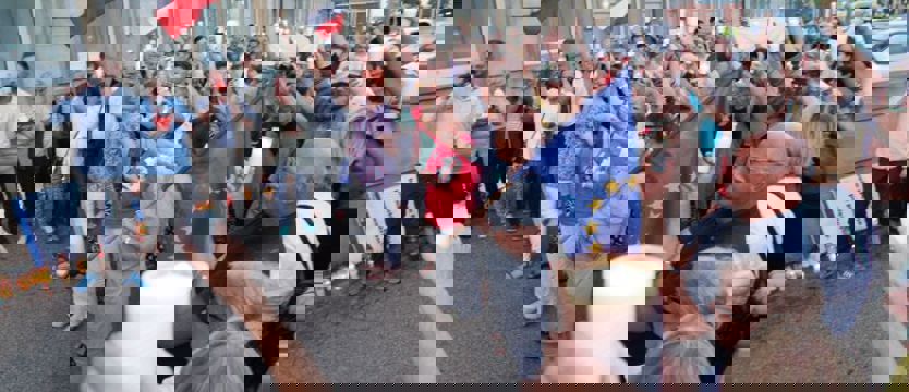 Kolejny protest