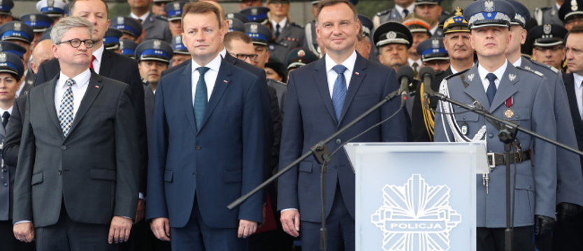 Prezydent. Za służbą w policji stoi "wielka tradycja poświęcenia"