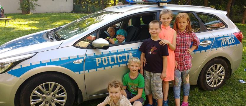 Festyn policji na zamku