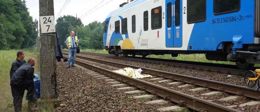 Śmierć na torach pod Goleniowem