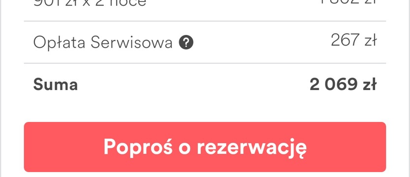 Dziesięć tysięcy za nocleg