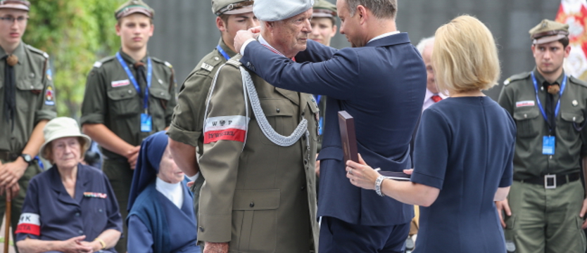 Uczestnicy Powstania Warszawskiego odznaczeni przez prezydenta