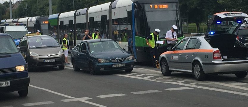 Kolejne zderzenie na Energetyków, tym razem z tramwajem