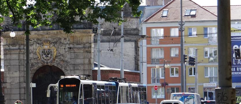 Przestój tramwajów na ul. Matejki