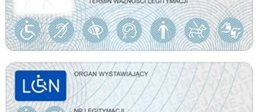 Nowe legitymacje dla niepełnosprawnych