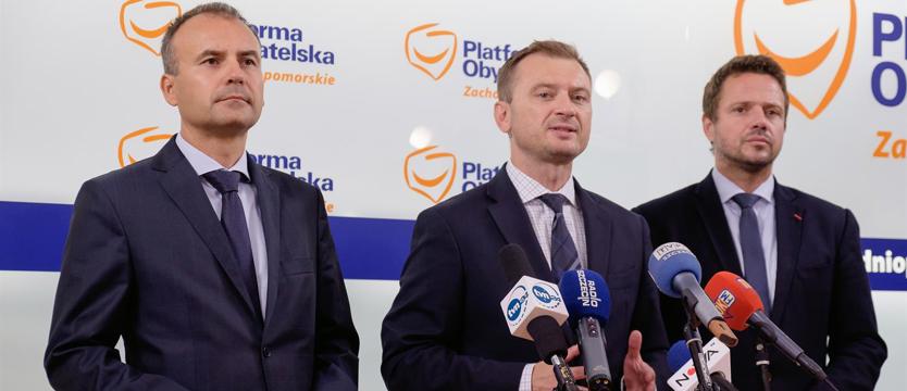Reparacje, awantura i zdruzgotana obecność
