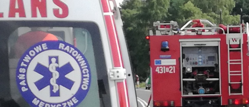 Wypadek koło Dębogóry. Zablokowana DK 31