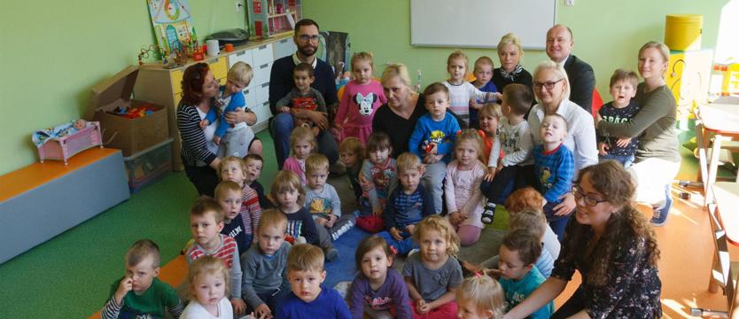 Prezydent u przedszkolaków
