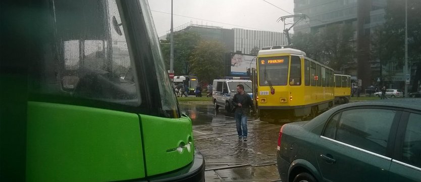 Wykoleił się tramwaj nr 12