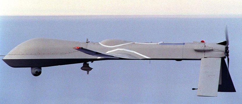 Dron zabił „białą wdowę”