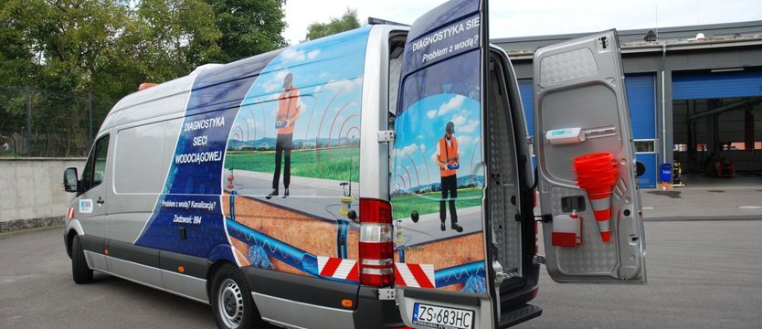 Nowy pojazd ZWiK usłyszy miejsce wycieku