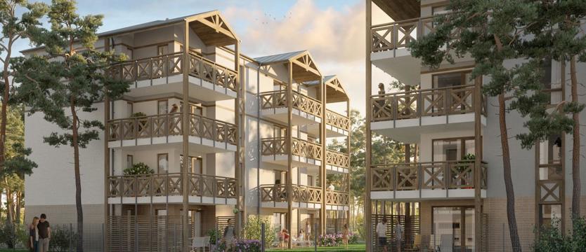 Dwa tuziny nowoczesnych apartamentów