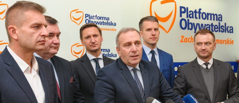 Schetyna o wyborach, tweetach Tuska i melioracji