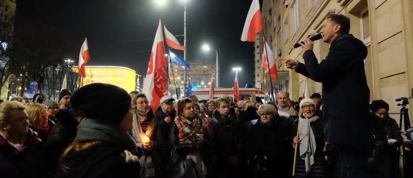 W obronie wolnych sądów w Szczecinie