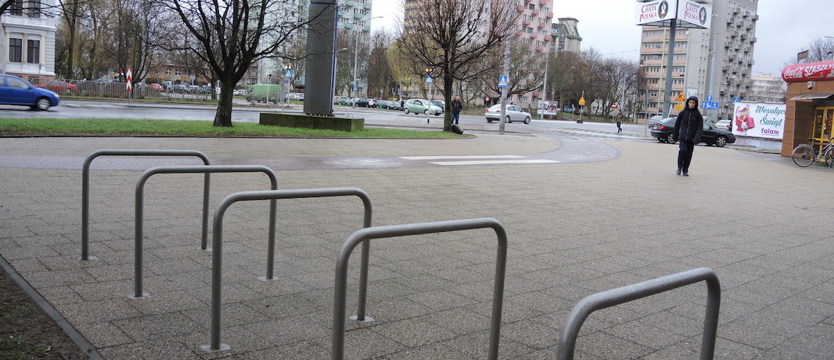 Dwa razy więcej stojaków rowerowych w Szczecinie