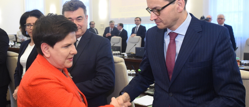 Szydło rezygnuje, Morawiecki na premiera
