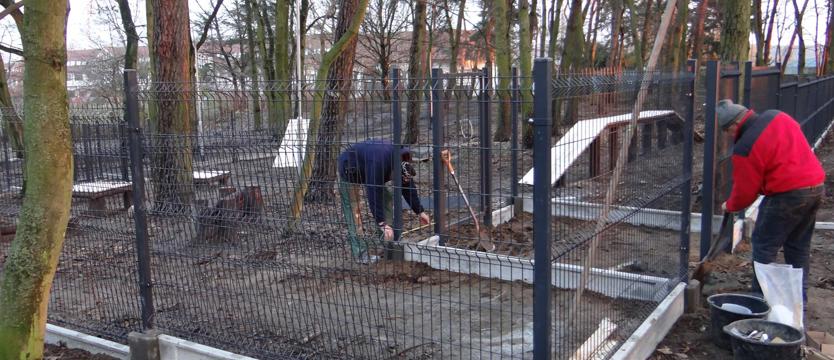 Lasek zamieni się w park
