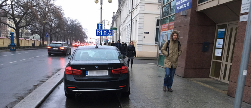 Bezczelne parkowanie