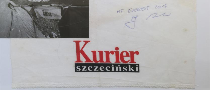„Kurier” na Mount Evereście