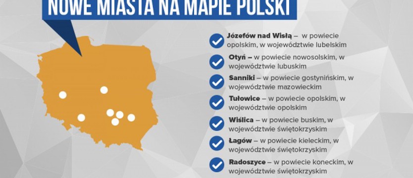 Więcej miast