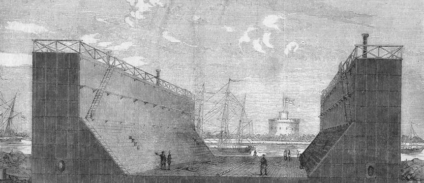 Taki dok zbudowano 150 lat temu!