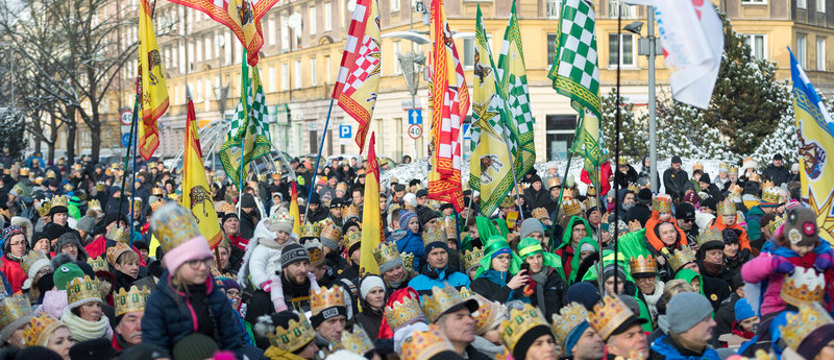Uwaga kierowcy - idzie Orszak Trzech Króli!