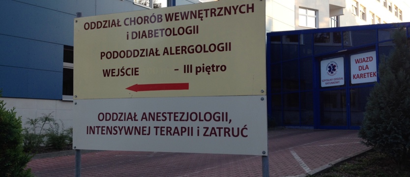 Przez grypę oddział nie przyjmuje pacjentów