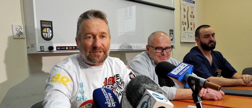 Sonik po operacji, chce wrócić do sportu