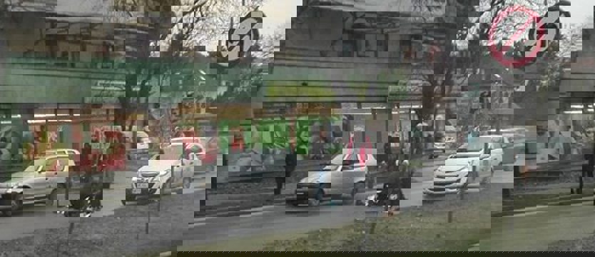 Potrącenie pieszego na Obotryckiej