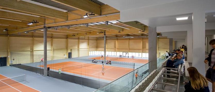 Tenis. Korty i hala za 12 tysięcy
