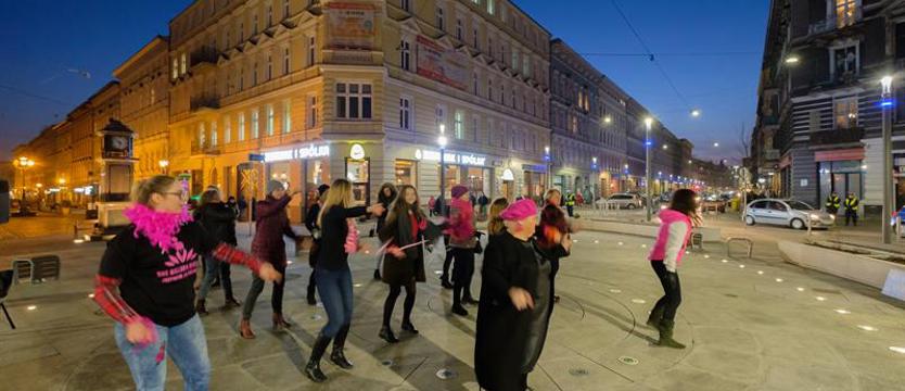 Zaprotestowały tańcem