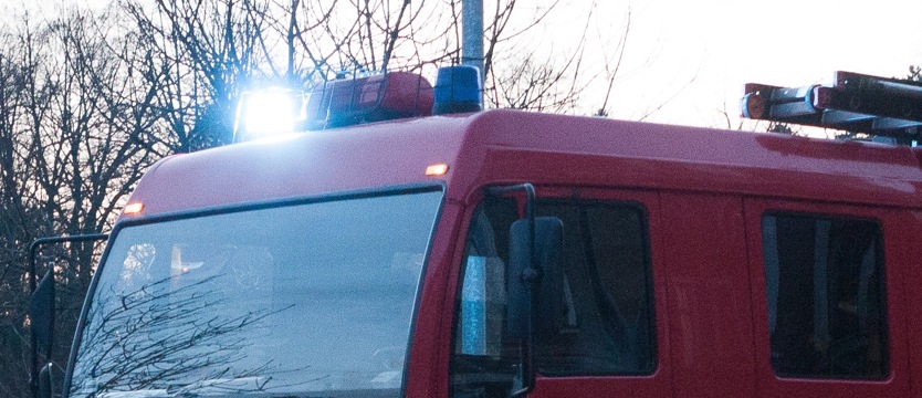Tragiczny pożar altanki. Zginęła jedna osoba