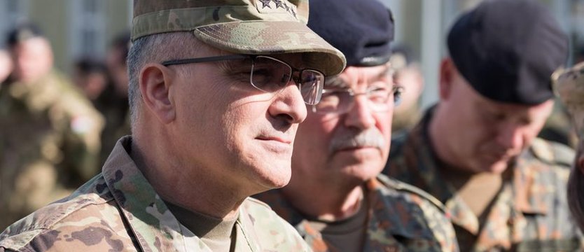 Dowódca sił NATO generał Scaparrotti w Szczecinie
