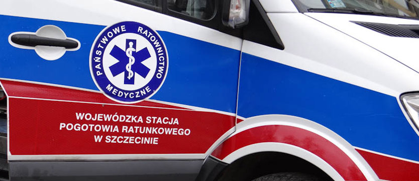 Ranny motocyklista w wypadku na Trasie Zamkowej